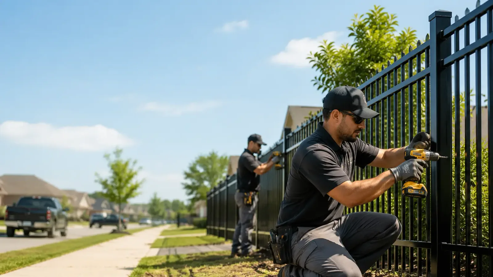 Metal Fence Installation in Mentone, TX